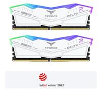 Team Group Kit 64GB (2 x 32GB) DDR5 6000MHz Delta RGB Blanco CL30