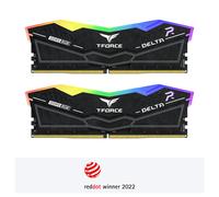 Team Group Kit 64GB (2 x 32GB) DDR5 6000MHz Delta RGB Preto CL38 V2