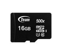 Team Group Micro SD 2 GB con Adaptador SD Tarjeta de Memoria 16 GB Class 10 UHS-I Grade 1