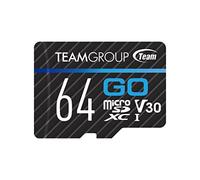 Team Group TGUSDX64GU303 - Memoria Flash (64 GB, MicroSDXC, Clase 10, UHS-I, Clase 10, UHS-I, 90 MB/s, Negro, Azul)