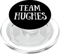 Team Hughes Family Name Hughes Last Name PopSockets PopGrip para MagSafe