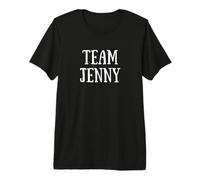 Team Jenny Cute White Font Cheer for Jenny Show Support Camiseta Premium