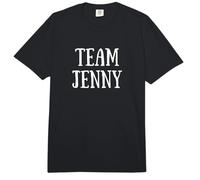 Team Jenny Cute White Font Cheer for Jenny Show Support Comfort Colors Adult Heavyweight T-Shirt