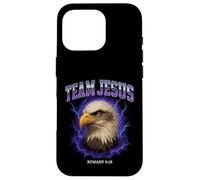 Team Jesus Funny Bald Eagle Romans 8:18 Cristiano Carcasa para iPhone 16 Pro