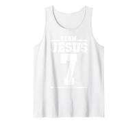 Team Jesus Jersey 7 Su nombre es poder sanando vida Camiseta sin Mangas