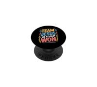Team Jesus We Already Won Spiritual Winner Victory |- PopSockets PopGrip Adhesivo