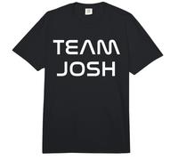 Team Josh Modern Futuristic White Font Comfort Colors Adult Heavyweight T-Shirt