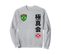 Team Karate Kyokushinkai Brazil Kanji Japanese Martial Arts Sudadera