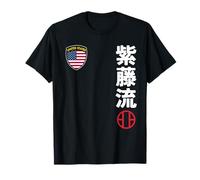 Team Karate Shito Ryu USA Flag Kanji Japanese Martial Arts Camiseta