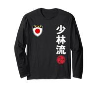 Team Karate Shorin Ryu Japan Flag Japanese Martial Arts Manga Larga