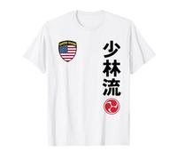 Team Karate Shorin Ryu USA Flag Japanese Martial Arts Camiseta