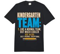 Team Kindergarten Back to School Teachers Students Comfort Colors Adult Heavyweight T-Shirt