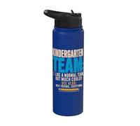 Team Kindergarten Back to School Teachers Students Stainless Steel Insulated Water Bottle