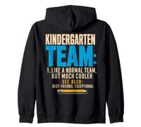 Team Kindergarten Back to School Teachers Students Sudadera con Capucha