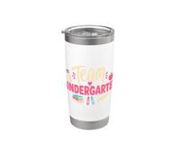 Team Kindergarten Back to School Teachers Students Vaso térmico de acero inoxidable de doble pared
