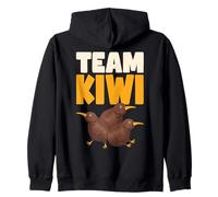 Team Kiwi Aves de Nueva Zelanda Sudadera con Capucha