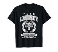 Team Lindsey Apellido Apellido Personalizado Familia Reunión Camiseta
