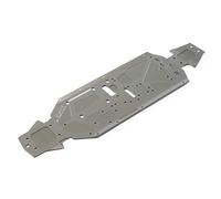 TEAM LOSI RACING- Chasis y Piezas de Repuesto, Color Gris/Plateado (Horizon Hobby TLR341022)