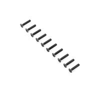 TEAM LOSI RACING Tornillos de Cabeza Plana M4 x 20 mm (10)