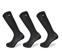TEAM MAGNUS Calcetines lana largos hasta la rodilla Tundra wolf - paquete 3 pares delgados y térmicos 80% lana