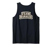Team Manager - Texto Trasero para Hombre y Mujer Camiseta sin Mangas
