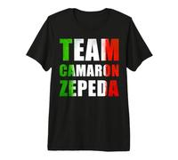Team Mexico Boxing Camarón Zepeda Patriotic Mexican Pride Camiseta Premium