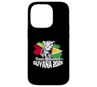 Team Mohamed - GANAR - Elecciones en Guyana 2025 Carcasa para iPhone 14 Pro