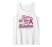 Team No Tatas Still Fabulous Breast Cancer Awareness Camiseta sin Mangas