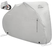 Team Obsidian Funda para Bicicleta Exterior Impermeable - Protección UV Antipolvo y Lluvia - Guarda Bicicletas Exterior y Funda de Transporte de Tela Oxford 300D - Cubre de 1 a 3 Bicis