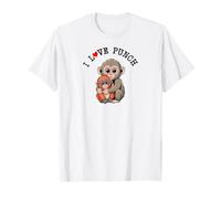 Team Punch Baby Monkey Macaque Camiseta