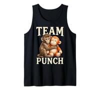 Team Punch Mono Lindo Bebé Japón Camiseta sin Mangas