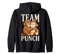 Team Punch Mono Lindo Bebé Japón Sudadera con Capucha