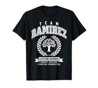Team Ramirez Apellido Apellido Personalizado Familia Reunión Camiseta