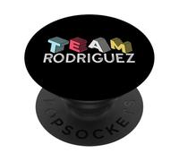 Team Rodriguez Proud Apellido Familia Apellido PopSockets PopGrip Adhesivo