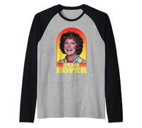Team Roper Mrs Helen Roper Three's Company 80's Vibe Camiseta Manga Raglan