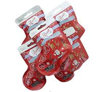 TEAM Rudolph REIN2 Rudolph The Red-Nosed Reno Mini Figura - Serie 1.5-5 Pack Bolsas de Aluminio