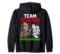 Team Scrooge tee Grumpy Adulto Juego de Palabras de Navidad Feliz KissMyAss Sudadera con Capucha