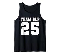 Team SLP 2025 Profesor Patólogo Patólogo del Lenguaje Camiseta sin Mangas