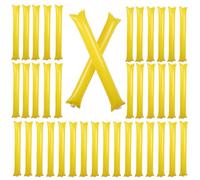 Team Spirit Boom Sticks, generadores de ruido inflables,Cheer up Toys Juego de 40 palitos de porristas | Focos ligeros para hacer ruido, recuerdos de, de animación para eventos deportivos, s y celebr
