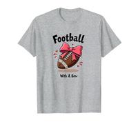 Team Spirit in My Hair - Abanico de Animadora de fútbol Camiseta, Hombre, Gris Jaspeado, XXL