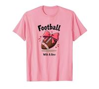 Team Spirit in My Hair - Abanico de Animadora de fútbol Camiseta, Hombre, Rosado, L