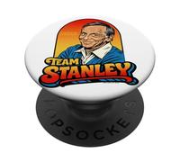 Team Stanley! Funny Roper Romp Vintage Three's Company 80's PopSockets PopGrip Adhesivo
