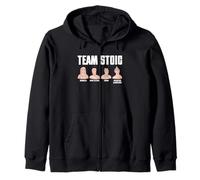Team Stoic Philosophers Diseño para un Fan de la Historia Sudadera con Capucha