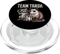 Team Trash Raccoon Opossum Skunk Funny Zarigüeya Hombres Mujeres Niños PopSockets PopGrip para MagSafe