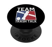 Team Trash Talk Fun Fútbol Jugador Cita PopSockets PopGrip Adhesivo