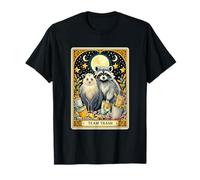 Team Trash Zarigüeya Vintage Tarot Divertido Mapache Camiseta