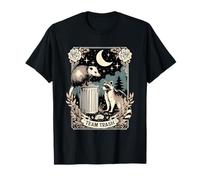 Team Trash Zarigüeya Vintage Tarot Divertido Mapache Camiseta