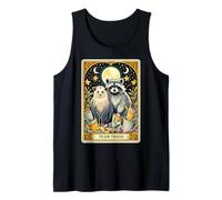 Team Trash Zarigüeya Vintage Tarot Divertido Mapache Camiseta sin Mangas