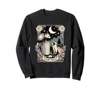 Team Trash Zarigüeya Vintage Tarot Divertido Mapache Sudadera