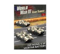 Team Yankee Batería de mortero soviética 2S9 Nona-S SP de la Tercera Guerra Mundial